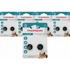 Meilleur prix ???? Lot De 10 Piles Lithium Boutons CR2025 - Thomson ????