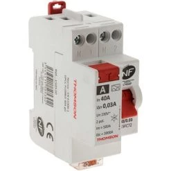 De gros ⌛ Interrupteur Différentiel à Vis - 40A Type A NF - Thomson ????