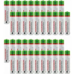 Coupon ❤️ Pack De 40 Piles Rechargeables AAA HR03 700 MAh - Thomson ????