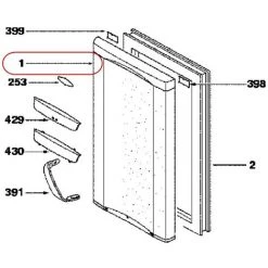Top 10 ???? PORTE REFRIGERATEUR POUR REFRIGERATEUR THOMSON - 43X6800 ????
