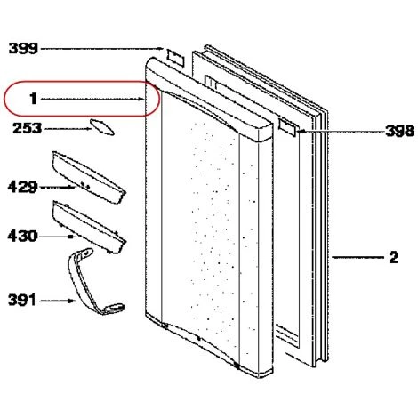 Top 10 ???? PORTE REFRIGERATEUR POUR REFRIGERATEUR THOMSON - 43X6800 ???? 3 Top 10 ???? PORTE REFRIGERATEUR POUR REFRIGERATEUR THOMSON - 43X6800 ????