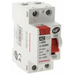 Les meilleures critiques de ???? THOMSON Interrupteur Différentiel A Vis - 63A Type AC NF ????