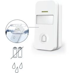 Grosses soldes ✨ Carillon Sans Fil Thomson Avec Bouton Pressoir Et 32 Mélodies Bleu - Vert ???? -THOMSON Soldes 2798046 4