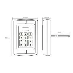 Le moins cher ✔️ Thomson - Clavier à Codes Et Badges RFID 1200 Codes Saillie 12V Argent ???? 7 Le moins cher ✔️ Thomson - Clavier à Codes Et Badges RFID 1200 Codes Saillie 12V Argent ???? -THOMSON Soldes 2866363 3