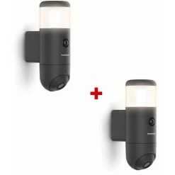 Le moins cher ???? Caméra Extérieure Connectée, Rotative Et Motorisée Avec éclairage Intégrée, Thomson, Rheita 100, 512511 - Lot De 2 Caméras Rheita 100 ????