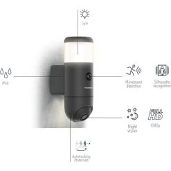 Le moins cher ???? Caméra Extérieure Connectée, Rotative Et Motorisée Avec éclairage Intégrée, Thomson, Rheita 100, 512511 - Lot De 2 Caméras Rheita 100 ???? -THOMSON Soldes 31486697 3