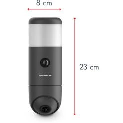 Le moins cher ???? Caméra Extérieure Connectée, Rotative Et Motorisée Avec éclairage Intégrée, Thomson, Rheita 100, 512511 - Lot De 2 Caméras Rheita 100 ???? -THOMSON Soldes 31486697 4