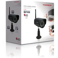 Meilleure vente ???? THOMSON Caméra IP WIFi Compatible Enregistreur 512330 / 512244 - Produit Neuf ❤️ -THOMSON Soldes 3528039 3