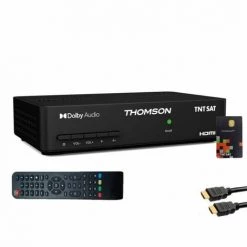 Les meilleures critiques de ???? Pack THOMSON Récepteur TV Satellite Full HD + Carte D'accès TNTSAT + Câble HDMI - Noir ????