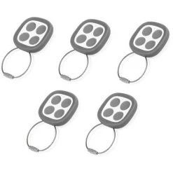 Vente flash ???? PACK 5 TÉLÉCOMMANDES UNIVERSELLE NOÉ - 4 BOUTONS - THOMSON 500021 ????