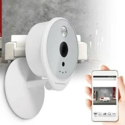 Grosses soldes ???? Thomson Caméra IP Wifi 720P Détection De Mouvement - Blanc ???? -THOMSON Soldes 57256395 4