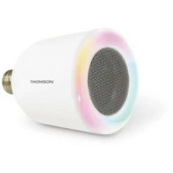 Le moins cher ???? Thomson Ampoule LED Avec Enceinte Bluetooth - Blanc ????