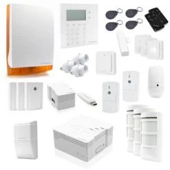Budget ???? Kit Sécurité Système D'alarme Sans Fil Pour Maison Connectée 28 Pcs THOMSON ????