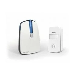 Grosses soldes ???? Thomson - Kit Carillon Sans Fil 150M FLASH Avec Bouton Sans Fil Sans Pile Portée 150m ????