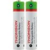 Acheter ???? Pack 2x Piles Rechargeables HR03 AAA 700 MAh - Thomson ???? -THOMSON Soldes 8051389 1